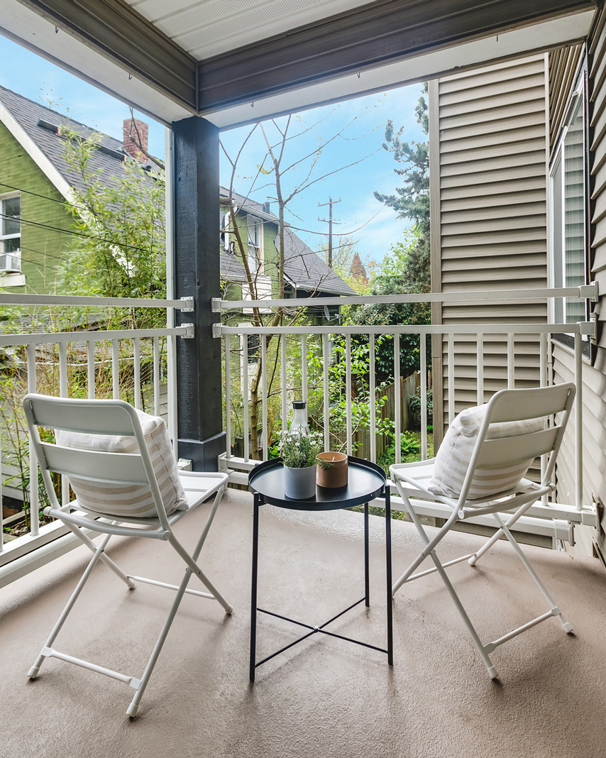 Capitol Hill Condo Deck