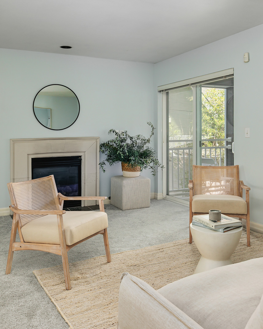 Capitol Hill Condo Living Room