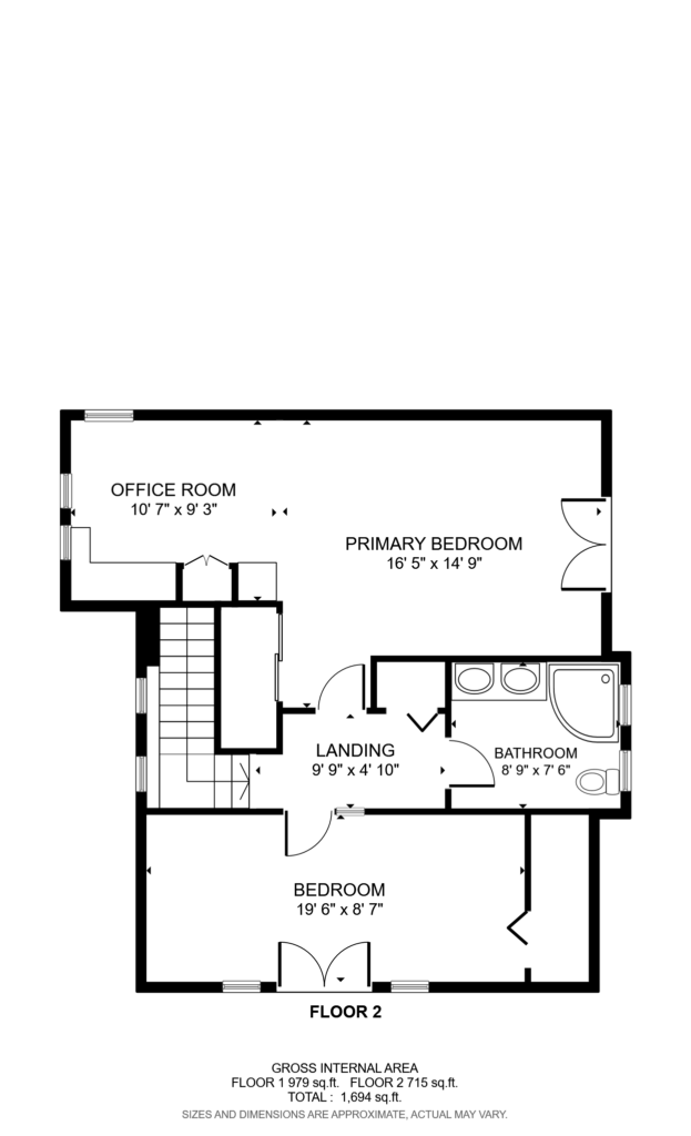 Westlake Upper Level Floorplan