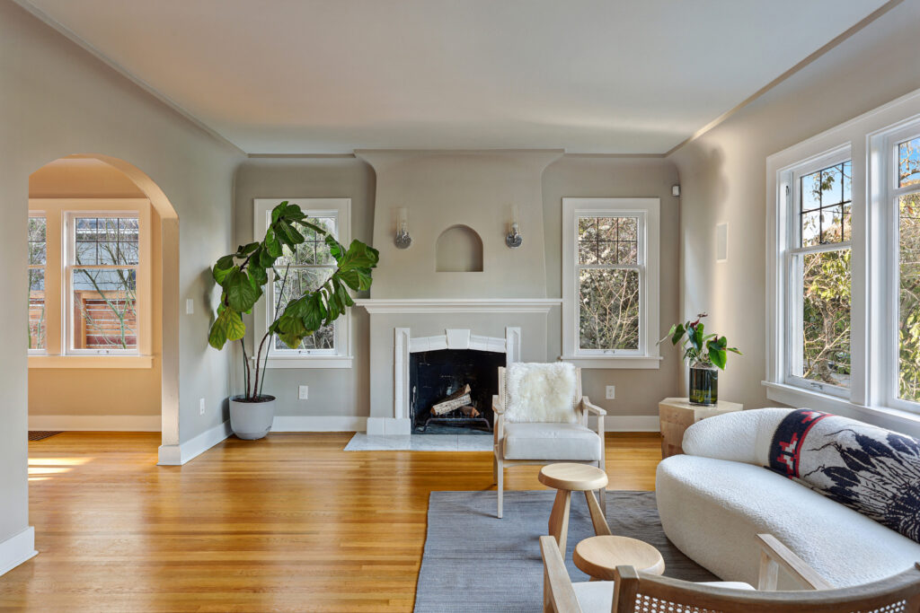 Madrona Bungalow Living Room