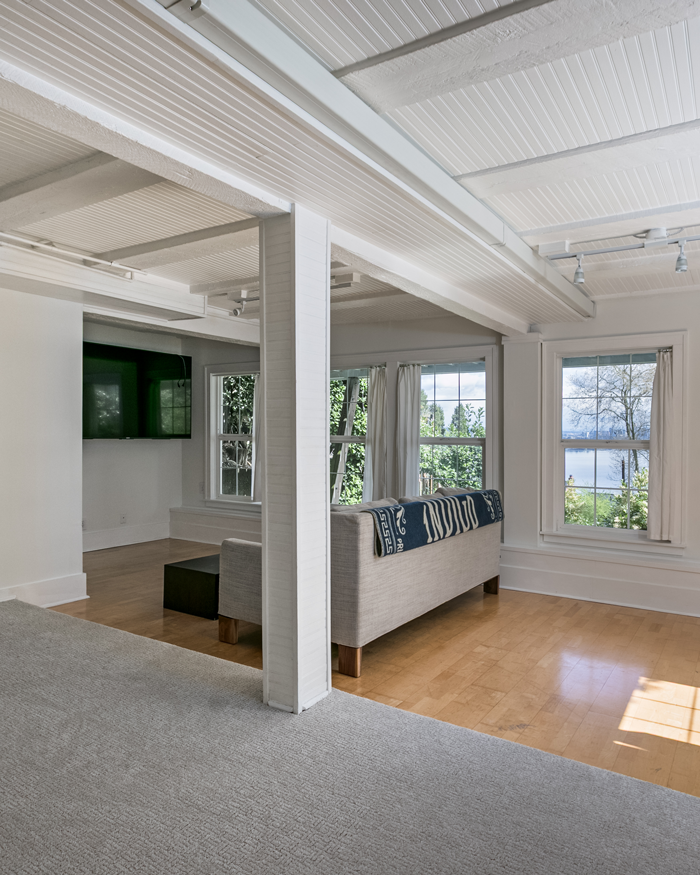 Madrona Colonial Lower Level Living Room