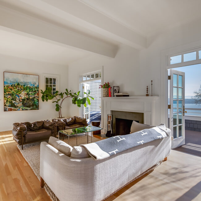 Madrona Colonial Living Room