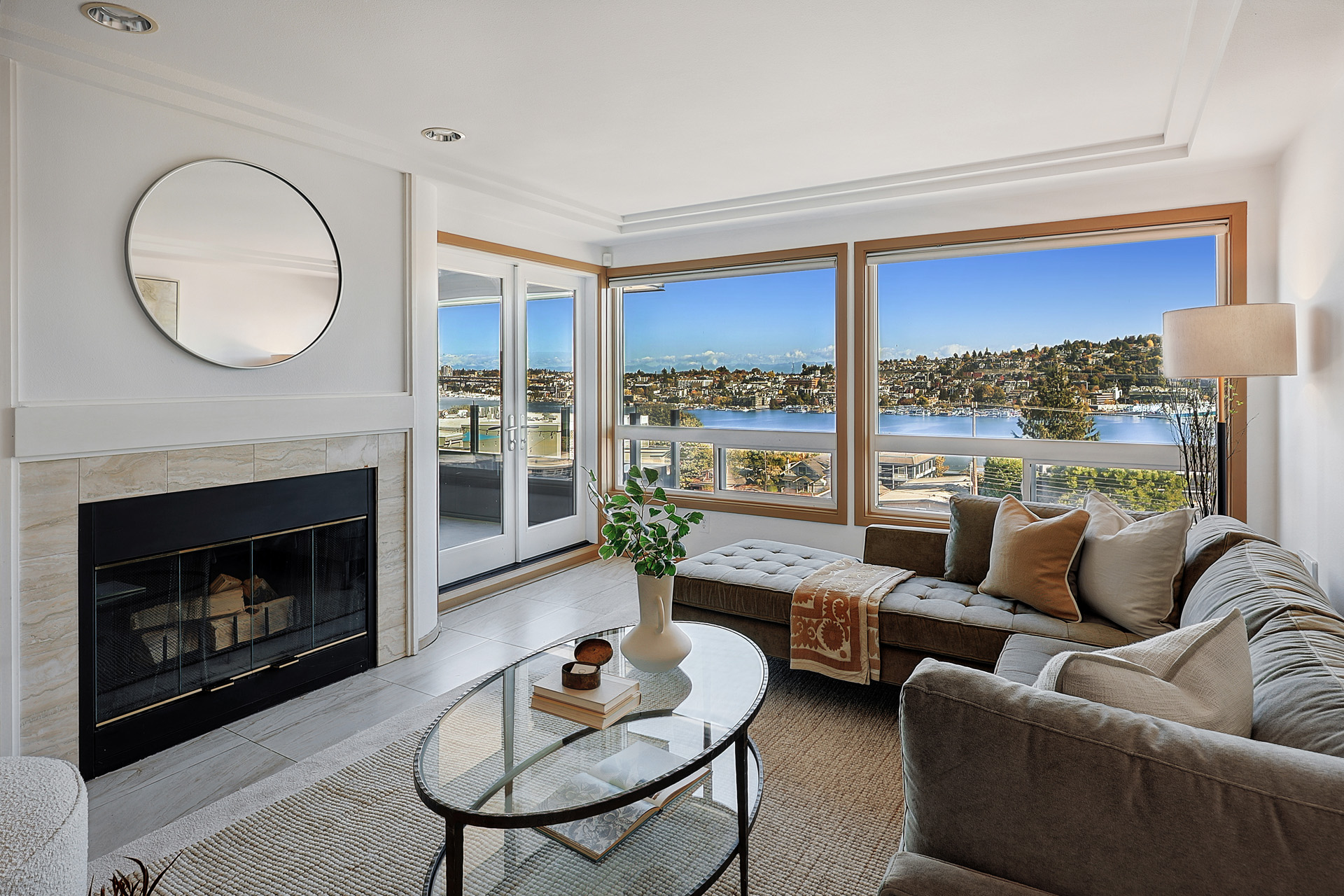 SLU View Condo Living Area